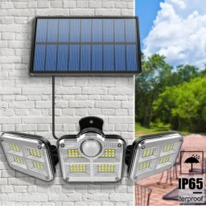 3'lü Solar Lamba